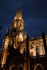 Katedralen i byen - natterstid